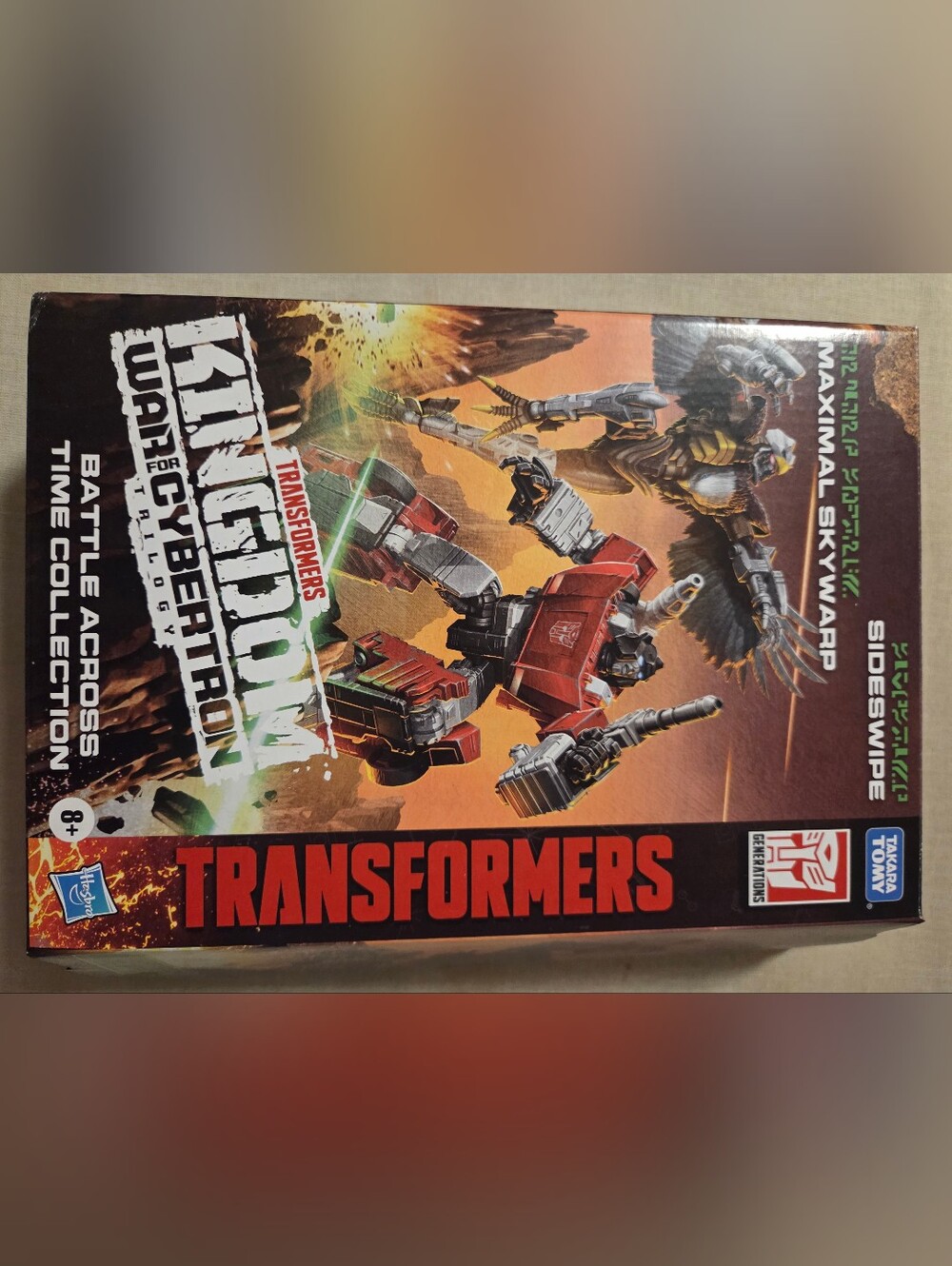 TRANSFORMERS KINGDOM WFC-K42 BATTLE ACROSS TIME SIDESWIPE BIRD ONLY